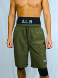Short Awra + Leggings — Khaki