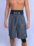 Short Awra + Leggings — Gray