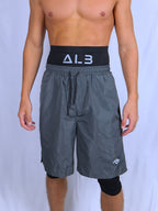 Short Awra + Leggings — Gray